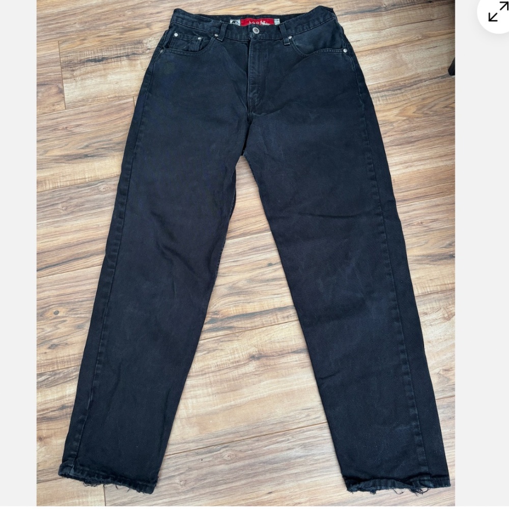 Levi's Silver Tab Jeans Black Loose Fit 31x31 Vintage USA SilverTab